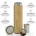 thumbnail image 2 of The Naturalist All-Purpose Beverage Bamboo Thermos, 2 of 11