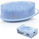 thumbnail image 1 of Cepillo exfoliante corporal de silicona - Cepillo de ducha texturizado para espalda - Avilana Bath Loofah Alternative de doble cara - Herramienta de lavado corporal suave y suavizante para piel áspera, 1 of 1