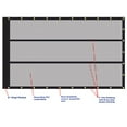 thumbnail image 2 of 7.5' x 14' Premium Dump Truck Tarp, Vinyl Mesh Tarp, Fits Most Manual or Electric Dump Truck System, Made by Xtarps, 2 of 5