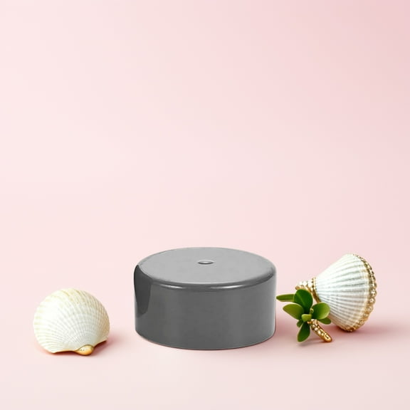 NICEXMAS 4Pcs Rubber Trailer Wheel Bearing Dust Cap Black for Boat Trailers Trailer Owners