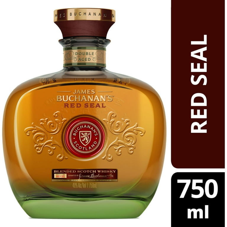 Buchanan's Red Seal Blended Scotch Whisky, 750 ml Bottle, 40% ABV