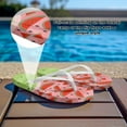 thumbnail image 2 of Psesaysky Women's Flip Flops with Watermelon Pattern Versatile Comfortable Cute Flats Sandals for Summer Size 5-9, 2 of 7
