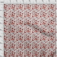 thumbnail image 4 of oneOone Cotton Poplin Red Fabric Kids Floral Quilting Supplies Print Sewing Fabric By The Yard 42 Inch Wide, 4 of 4