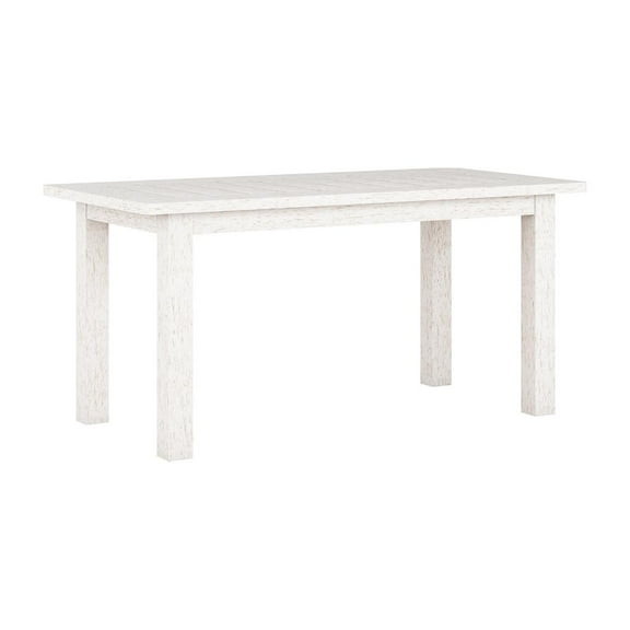 Miramar Contemporary White Washed Wood 35.5" Long Outdoor Coffee Table