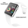thumbnail image 5 of Simyoung iWatch Case 44mm Series 4 Screen Protector for Apple Watch All Around Protective Case High Definition Clear Ultra-Thin Cover - Silver, 5 of 8