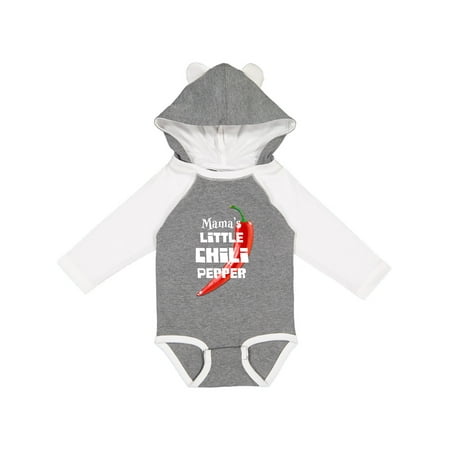 

Inktastic Mama s Little Chili Pepper Gift Baby Boy or Baby Girl Long Sleeve Bodysuit