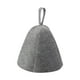 thumbnail image 5 of Gorro de ducha, gorro de baño ruso, protección anticalor para la cabeza, turbante para el cabello, toalla de secado Gris, 5 of 9
