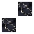 thumbnail image 1 of Guardurnaity Colgantes femeninos Collares de perlas de imitación en capas Adorno Cadena de moda Presenta accesorios de joyería para fiesta Negro Negro 2piezas Guardurnaity CBP164637, 1 of 1