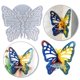 thumbnail image 2 of DIY Display Shelf Crystal Epoxy Resin Mold Butterfly Shaped Wall Shelf Holder Silicone Mould Home Bathroom Wall Decors Clear, 2 of 4