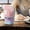 Purple, variant on PiGOGI Stand Up Pencil Case Large Capacity Canvas Stationery Organizer Foldable Desk Pen Pouch