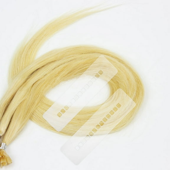 BESTYASH 10Pcs Hair Extension Tool Heat Shield Guards Transparent Glue Protector Multi Hole Design