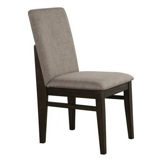 Alpine Furniture Olejo Side Chairs, Chocolate (Set of 2)