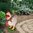 thumbnail image 4 of Linterna de pollo iluminada, estatuas navideñas de resina, decoración, estacas de jardín decorativas, accesorio navideño, linterna de pollo ligera par Grande sin luz Baoblaze Pollo Iluminado, 4 of 8