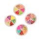 thumbnail image 4 of GOOHOCHY 4 cajas de calcomanías de manicura DIY con patrón de frutas, pegatinas de uñas mixtas, decoraciones creativas para uñas para mujeres y niñas (24 estilos), 4 of 7