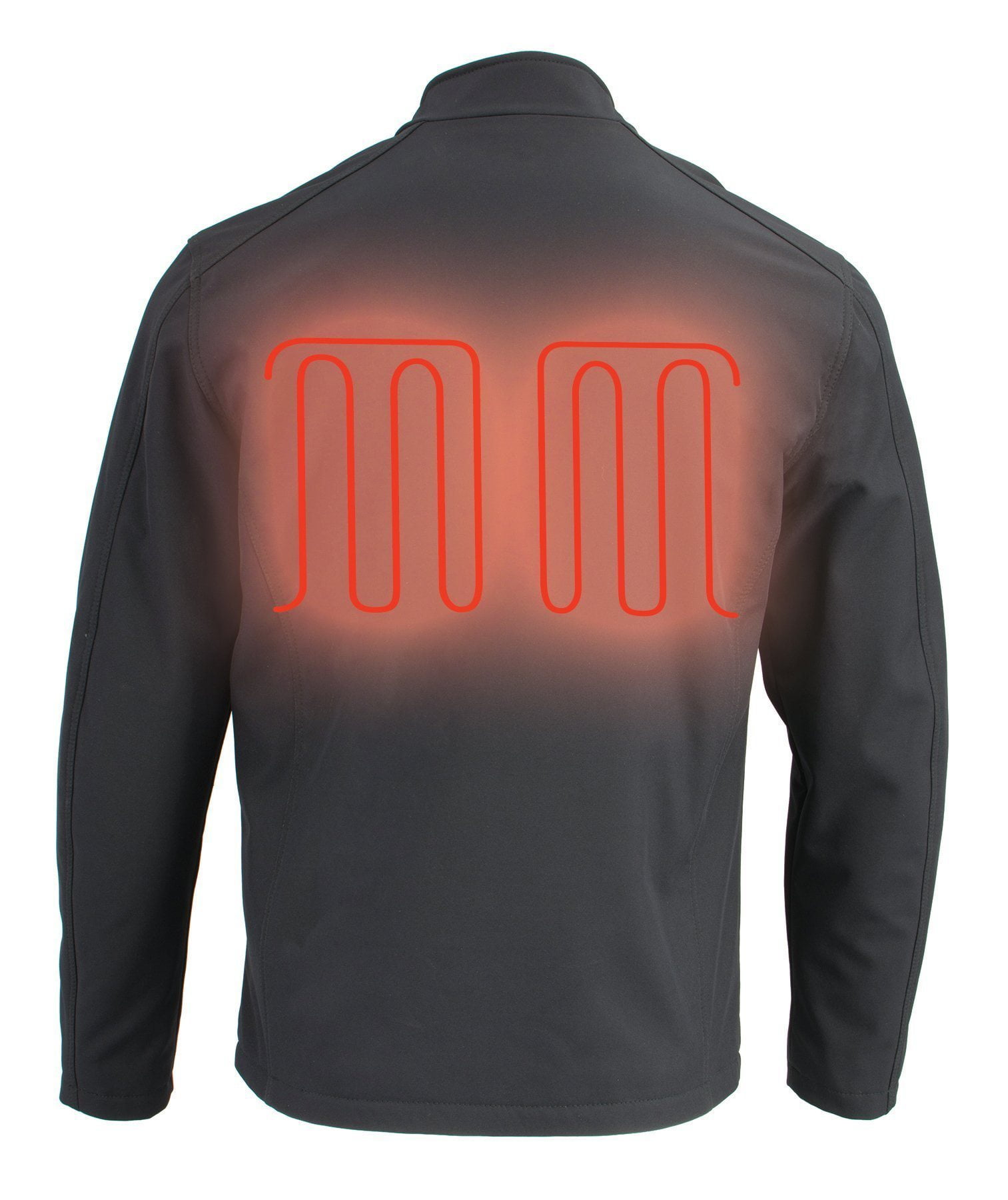 Milwaukee Performance-Women Zipper Front Heated Hoodie w//Front /& Back Heating Elements and portable battery pack included-BLACK-XS