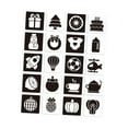thumbnail image 2 of Tarjetas de contraste para bebés Tarjetas didácticas para la percepción y la concentración en preescolar en blanco y negro, 2 of 9