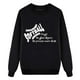 thumbnail image 1 of Gibobby Divertidas Sudaderas Sudadera con capucha sin capucha de moda ancha con estampado de béisbol de manga larga y cuello redondo para mujer (Negro, M), 1 of 3