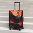 thumbnail image 6 of Hirioo Sunset Blossoms Phoenix Perch for Elasticity Suitcase Cover (No luggage Included) Durable Luggage Protector Fits 18-32 Inch Luggage-Medium, 6 of 7