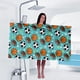 thumbnail image 5 of Toalla de playa de microfibra grande 70x140cm | Toalla de baño absorbente de secado rápido, ligera y sin arena | Regalo Multicolor para Adultos Piscina de Viaje Playa Yoga Senderismo | Tela suave, 5 of 7