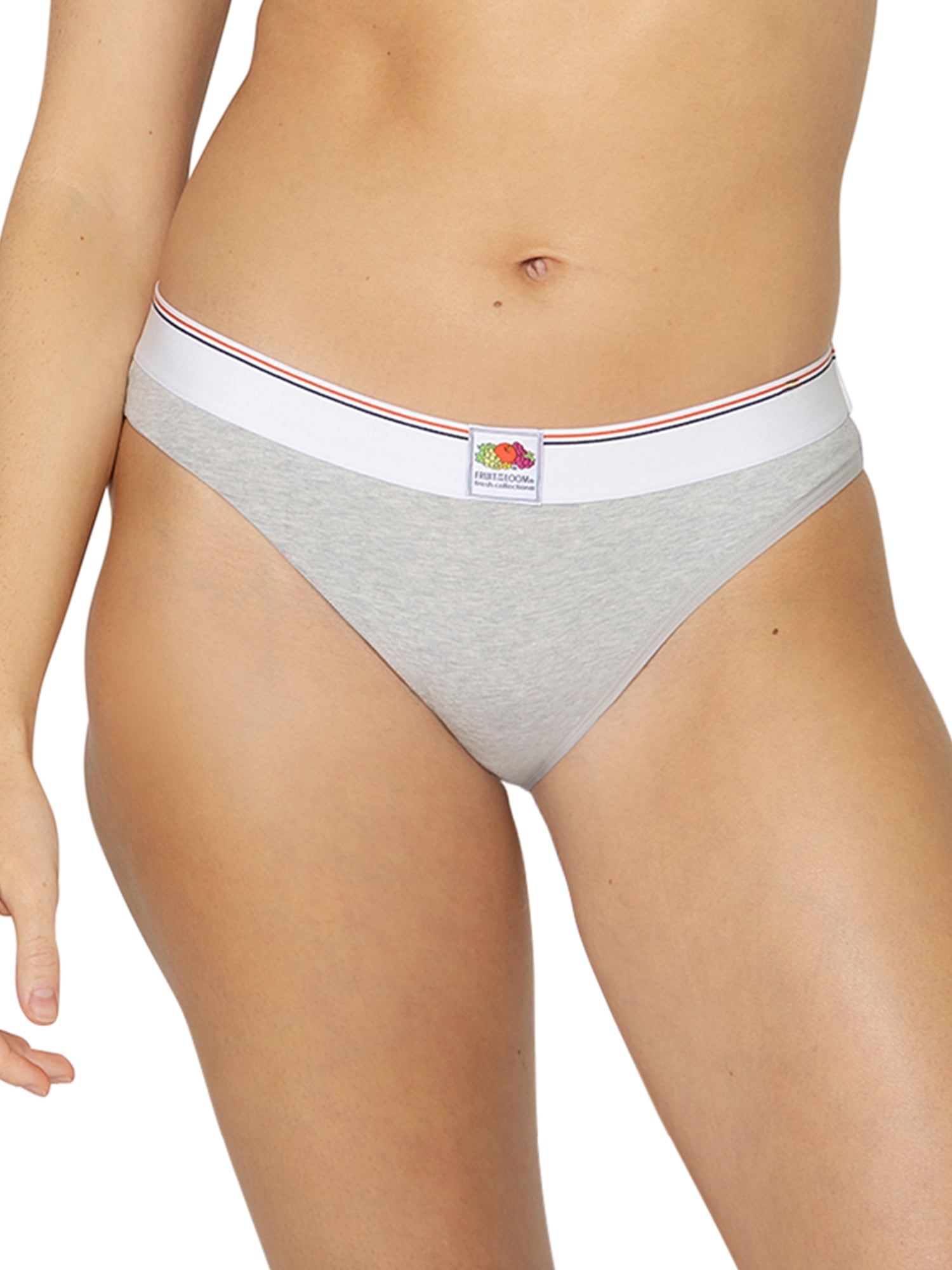 fresh collection by Fruit of the Loom Women's Cotton Bikini Underwear 2-pack