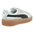 thumbnail image 3 of Puma Suede Platform Core Women's Sneakers Whisper White-Puma Black363559-01, 3 of 6