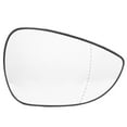 thumbnail image 1 of Right Hand Drivers Side Wide Angle Wing Mirror Glass Fit for Ford Fiesta Mk7 2008-2017, 1 of 8