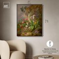 thumbnail image 5 of Joseph Schuster - Alpine Flower Canvas Vintage Floral Wall Art by Art Remedy, Black Frame, 30" x 36", 5 of 7