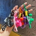 thumbnail image 4 of Fitness Keychain Set Gym Pendant Dumbbell Water Bottle Barbell Charm Workout Gift for Men Women Gym Bag Backpack Accessories Sports Enthusiasts Motivational Training Equipment, 4 of 4