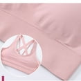 thumbnail image 5 of Fewfanhot Strappy Sports Bra for Women Sexy Crisscross Spaghetti for Yoga Running Athletic Quick-dry Tank Tops, 5 of 9