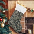 thumbnail image 5 of GZHJMY Christmas Stocking, Personalized Camoouflage Large Candy Stocking, 1 PCS Hanging Gift Xmas Stocking Decoration for Family Holiday Party Ornaments Decor Fireplace, 5 of 7