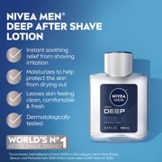 NIVEA MEN Deep Refreshing and Hydrating After Shave Lotion, 3.3 fl oz