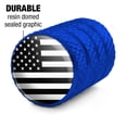 thumbnail image 4 of Subdued American USA Flag Black White Military Tactical Tire Rim Wheel Aluminum Valve Stem Caps - Blue, 4 of 8