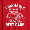 thumbnail image 2 of Instant Message - I May Be Old Drive Best Cars - Men's Long Sleeve T-Shirt, 2 of 5