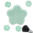 thumbnail image 4 of Cepillo de maquillaje de silicona Yinane Limpiador de brochas de maquillaje, 4 of 7