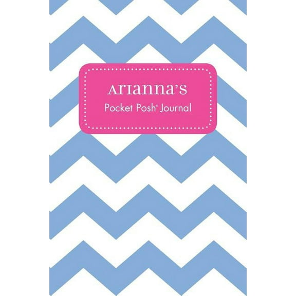 Arianna's Pocket Posh Journal, Chevron (Paperback)