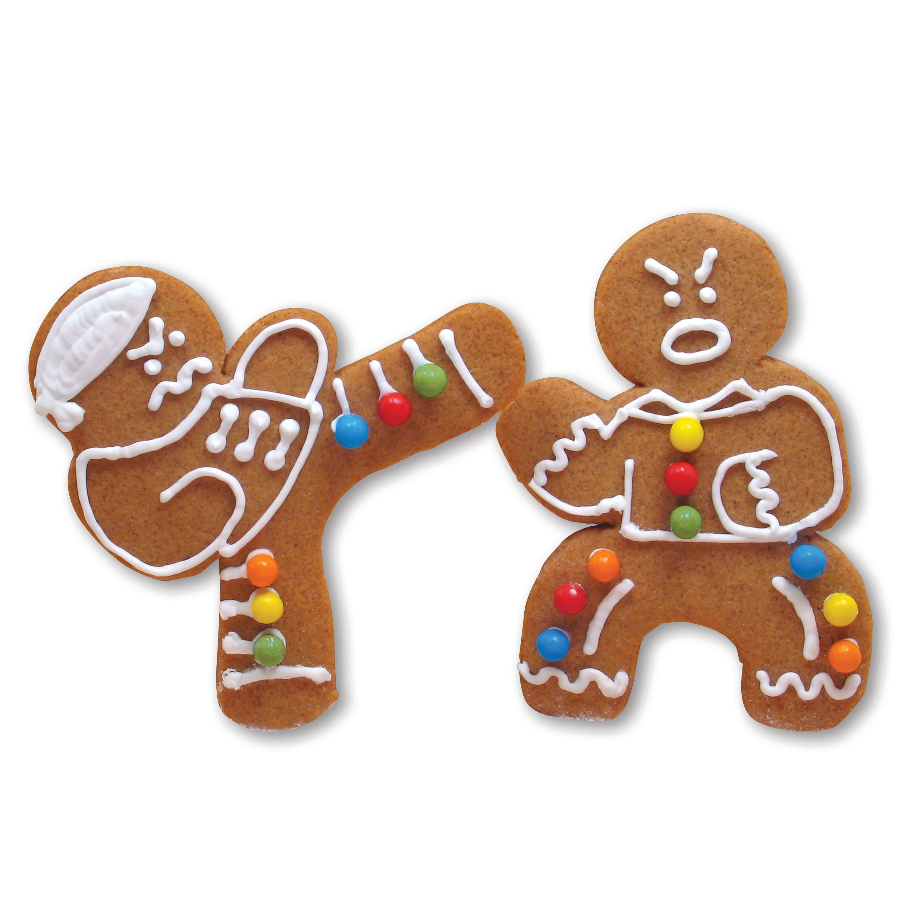Ninja Gingerbread Men 4 Pack Cookie Cutter CHOOSE YOUR OWN SIZE Ninjas Bread 
