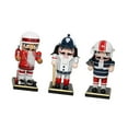 thumbnail image 3 of Christmas Nutcracker Figurine Ornament Set Stable Base Multifunctional Portable 15cm 3 Pieces, 3 of 9