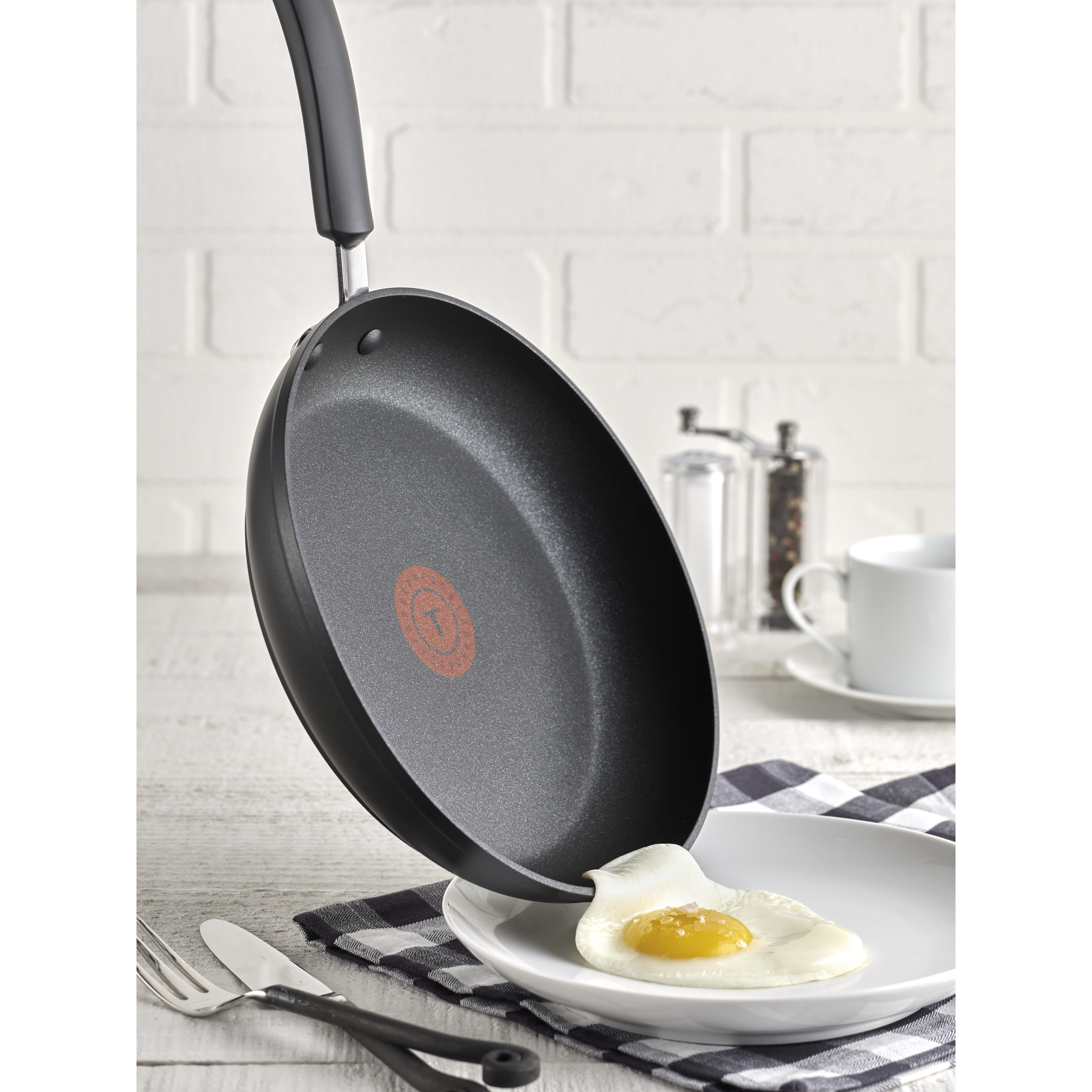 T-fal, Advanced with Titanium Advanced Nonstick, C56102, Metal Utensil ...