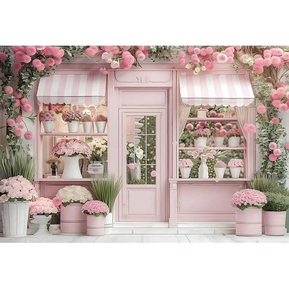 Mehofond Spring Photography Backdrop Easter Shop Floral Pampas r Prop Newborn Shower Kids Birthday Portrait Photo Background