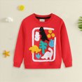 thumbnail image 2 of Gerichy Toddler Baby Boy Girl Embroidery Outfit Pullover Sweatshirt Long Sleeve Crewneck Shirt Top Fall Winter Clothes 1T-7T, 2 of 5
