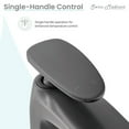thumbnail image 6 of Sublime Single Hole, Single-Handle, High Arc Bathroom Faucet in Gunmetal Grey, 6 of 10