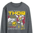 thumbnail image 3 of Marvel Thor - Digital Thor - Men's Long Sleeve Graphic T-Shirt, 3 of 5