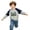 Gray, variant on Atogsazn Children Boys Crew Neck Sweatshirt Cartoon Pullover Long Sleeve Sweatshirts Fall Winter Tops Gray 4-5 Years Fashion