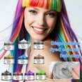 thumbnail image 4 of 9Colours Disposable Hair Dyeing Clay Mud Dye Styling Cream Temporary,, 4 of 8