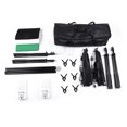 thumbnail image 3 of Ktaxon Kshioe Professional Photo Photography Softbox Kit 3x Muslin Cloth Background Set, 3 of 7