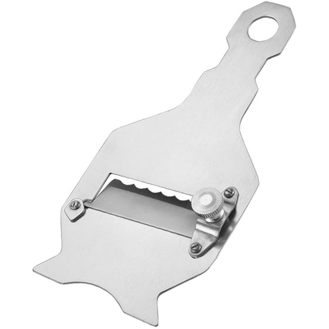 Navaja de trufa de acero inoxidable, cuchillo de trufa multifunción, pelador de chocolate ajustable, herramienta de cocina de cepillo recto Xemadio WMPH-529