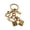 Gold, variant on Cool Purse Charm Keychain for Women, Dice Bag Charm Accessory for Handbags & Backpacks, Gold Dice Key Chains Men.