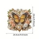 thumbnail image 2 of Pendientes Ventana Arte Diamantes 5D DIY Pintura Dots Diamante Acrílico Animal Colorido para La Del Jardín, 2 of 9