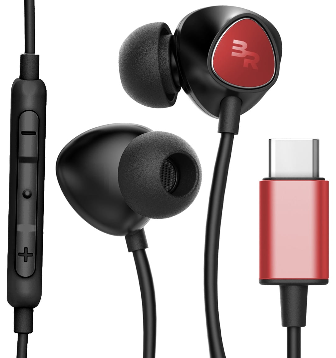 Thore USB Type C Earbuds (V100) In Ear Wired Headphones with Microphone