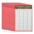 thumbnail image 1 of KAKOWELY safety tags 20 Sheet Inspection Record Inventory Shipping Transport Pallet Record Card For Warehouse Control And Equipment Maintenance4.72"X3.15"X0.04", 1 of 4